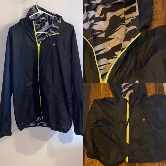 Lined basketball Adidas windbreaker - Picture 1 of 7